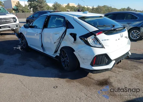 2018 Honda Civic Sport z USA, uszkodzony, nr VIN SHHFK7H4XJU406390